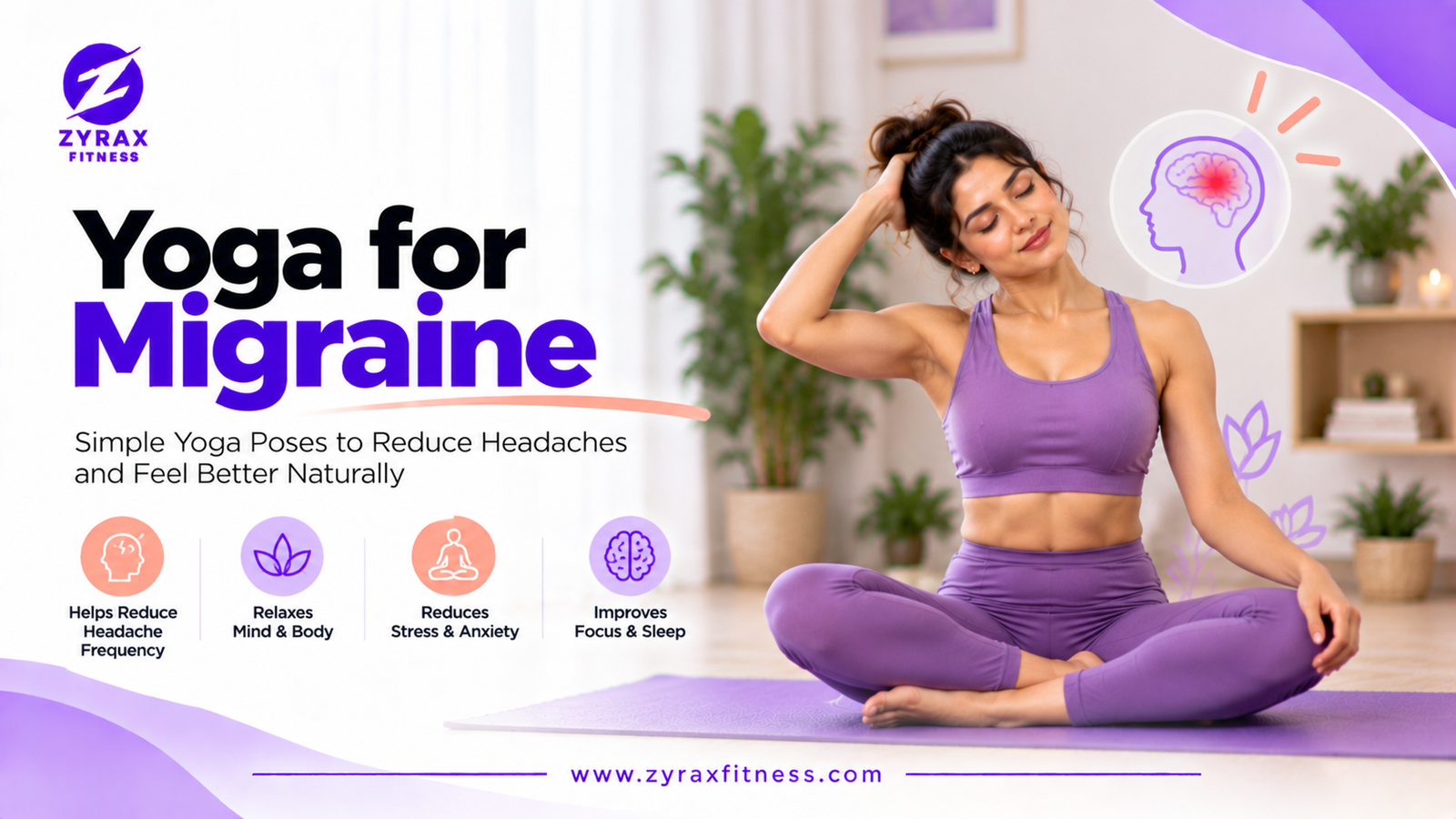 Yoga for Migraine: What the Research Says and Gentle Poses to Try