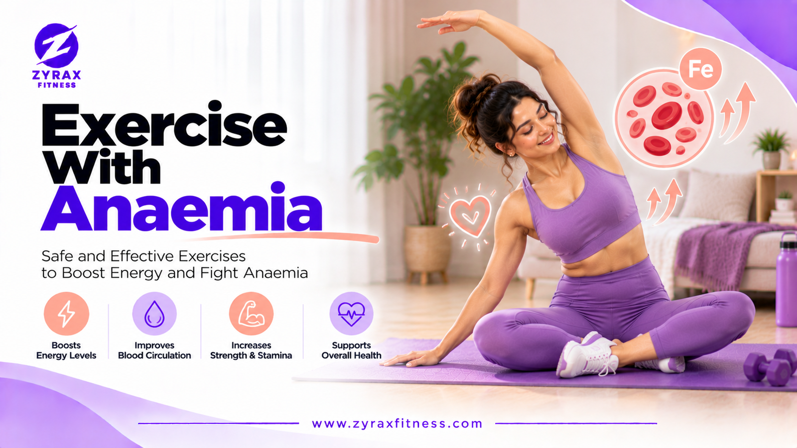Exercise With Anaemia: Is It Safe and How to Work Out When You're Low on Iron