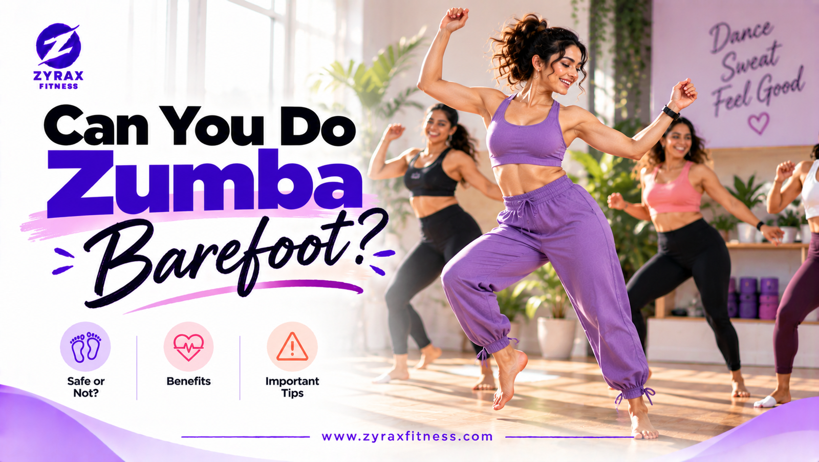 Can You Do Zumba Barefoot? Shoes vs Socks vs Bare Feet at Home